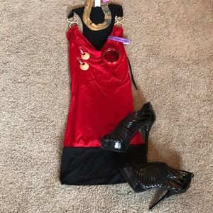 NWT!! Fun & Flirty Summer Rhinestone Dress